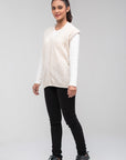 100% Lambswool Sleeve Less Cardigan