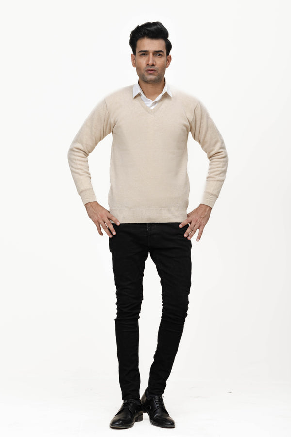 100% Lambswool Plain Pullover