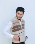 100% Lambswool Sleeveless Zipper