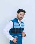 100% Lambswool Sleeveless Zipper