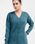 Acrylic Wool Cardigan