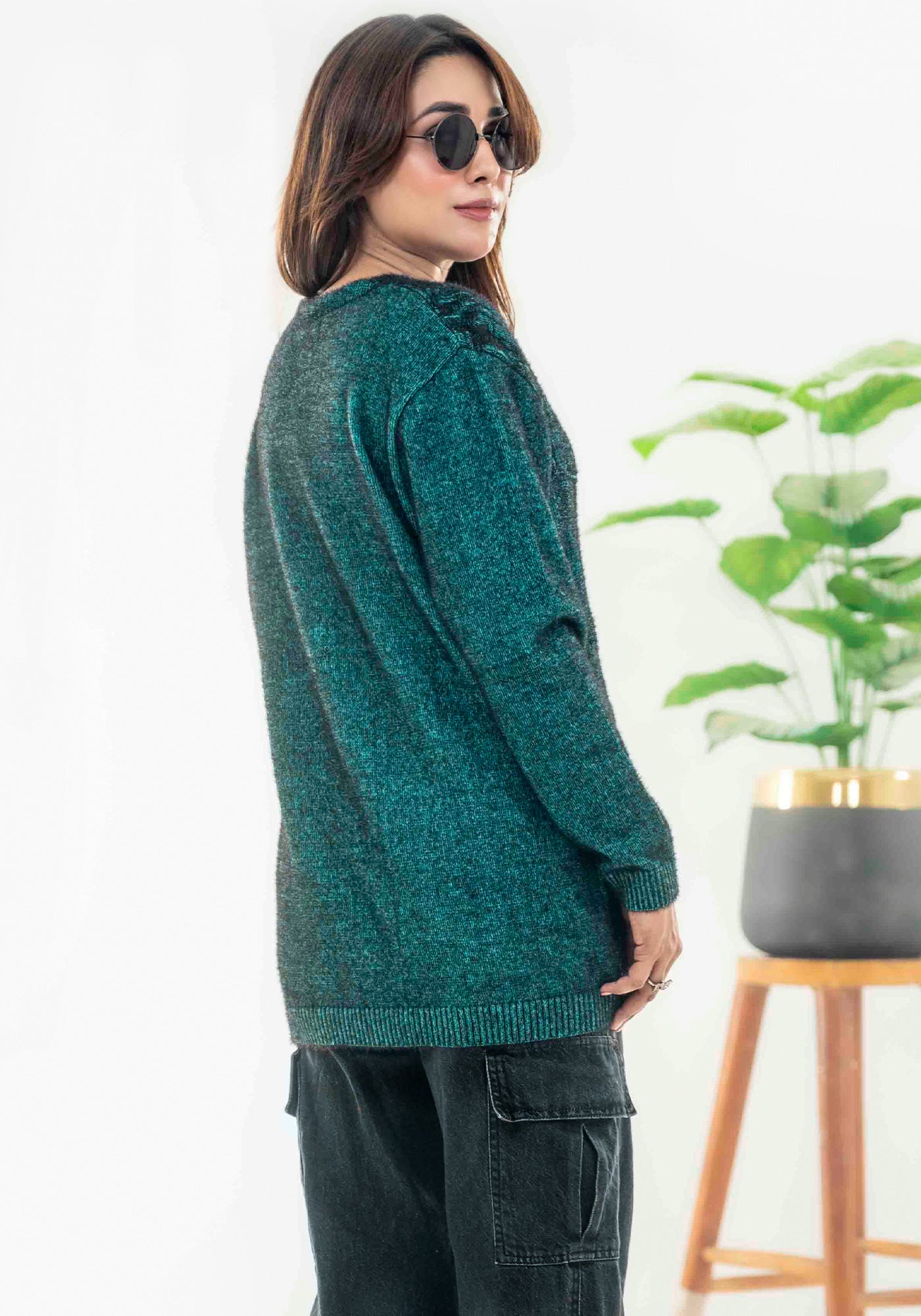 Soft Acrylic Wool Cardigan