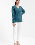 Acrylic Wool Cardigan