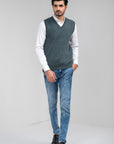 100% Lambswool Plain Sleeveless