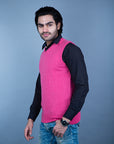 100% Super Lambswool Plain Sleeveless