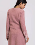 Acrylic Wool Long Coat