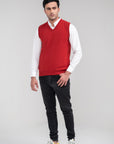 100% Lambswool Plain Sleeveless