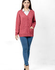 Acrylic Wool Cardigan
