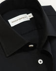 CVC Plain Black Formal Shirt