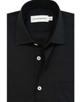 CVC Plain Black Formal Shirt