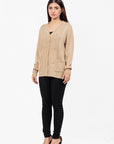 Acrylic Wool Cardigan