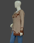 Acrylic Wool Cardigan