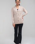 100% Lambswool Cardigan