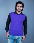 100% Super Lambswool Plain Sleeveless