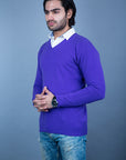 100% Super Lambswool Plain Pullover