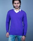 100% Super Lambswool Plain Pullover