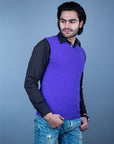 100% Super Lambswool Plain Sleeveless
