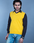 100% Super Lambswool Plain Sleeveless