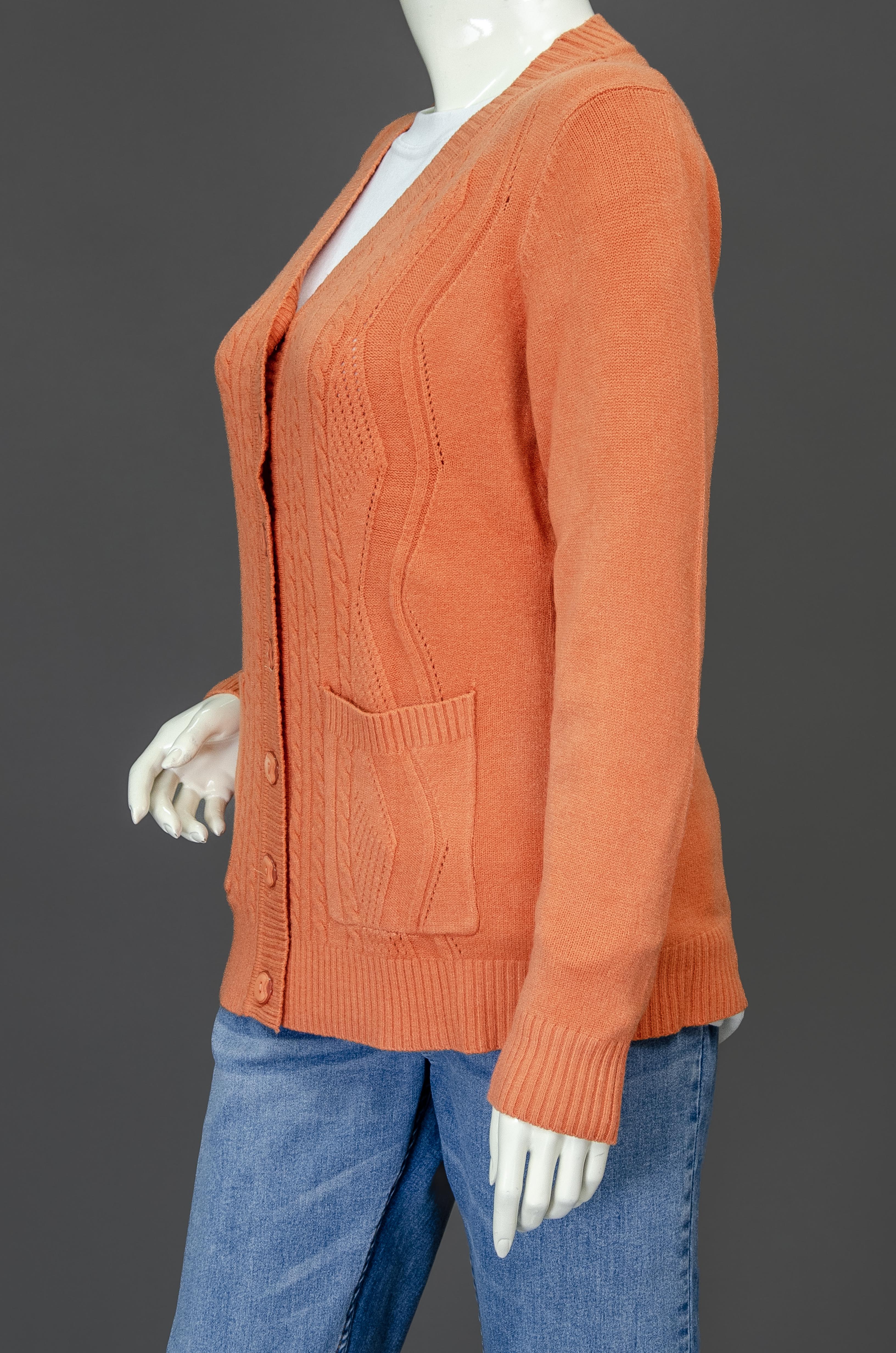 Acrylic Wool Cardigan