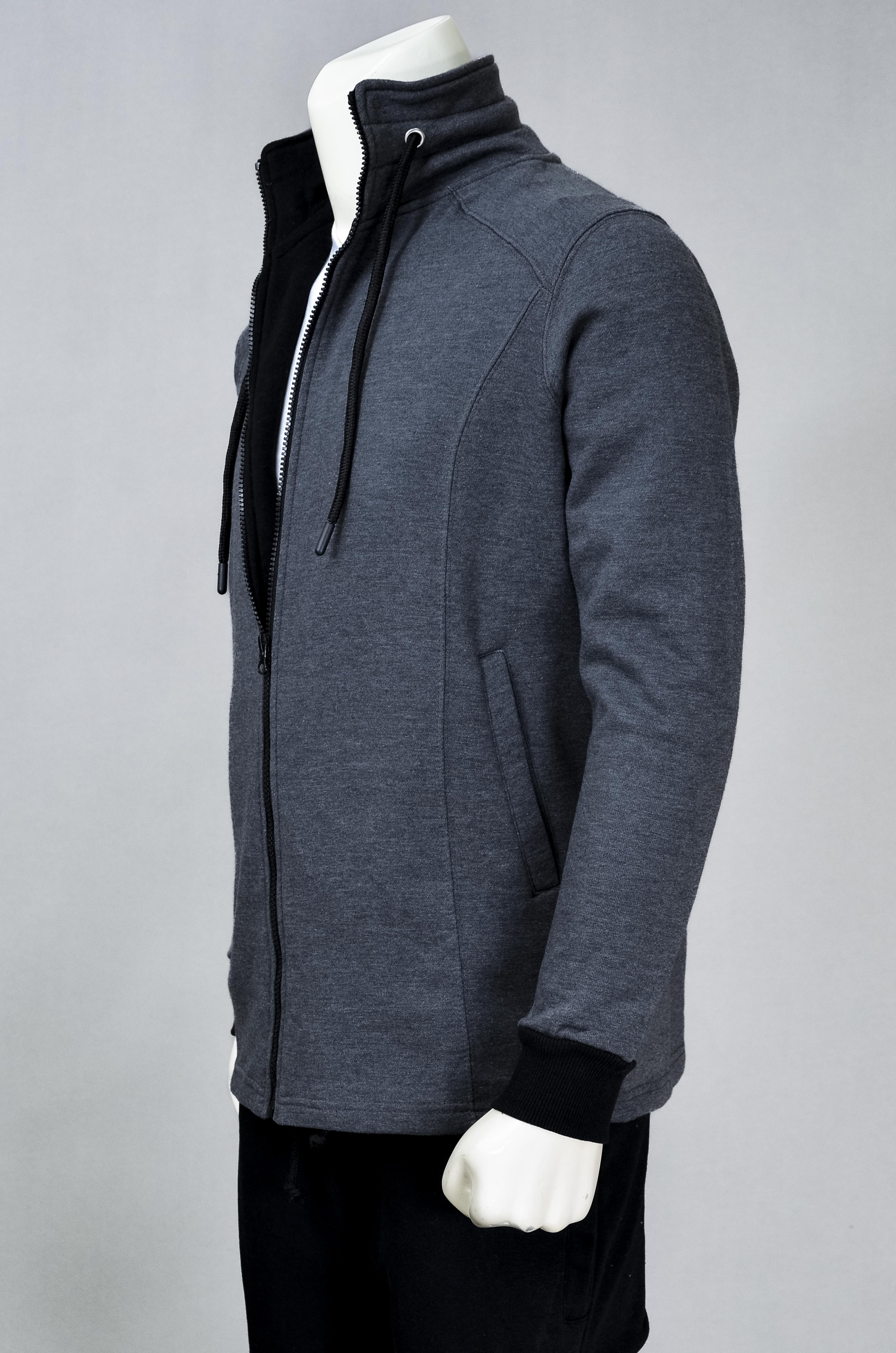 Casual Fleece Jacket with Zipper