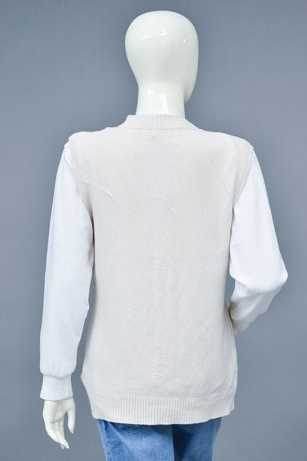 Acrylic Wool Cardigan