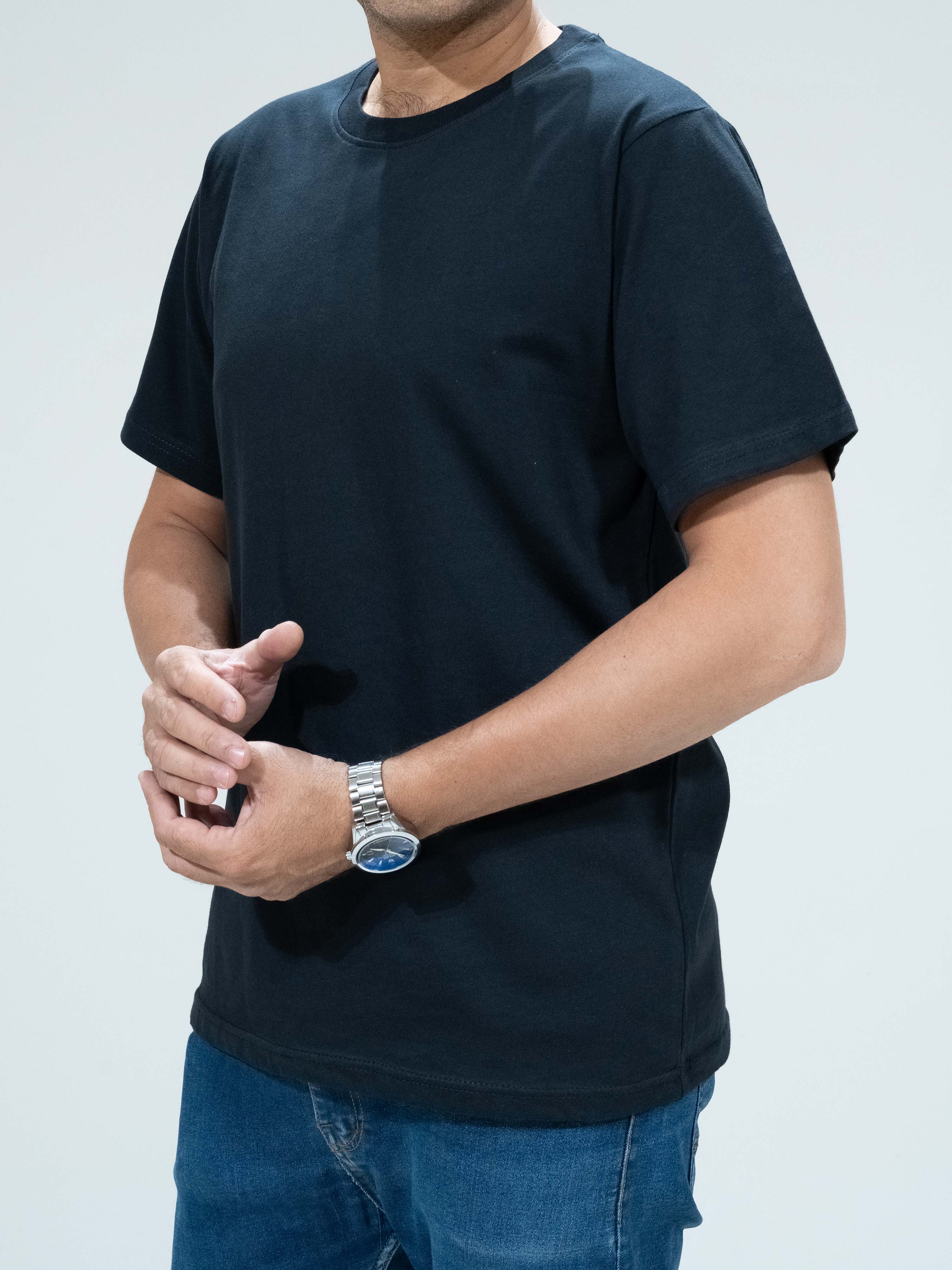 100% Cotton Round Neck T-Shirt
