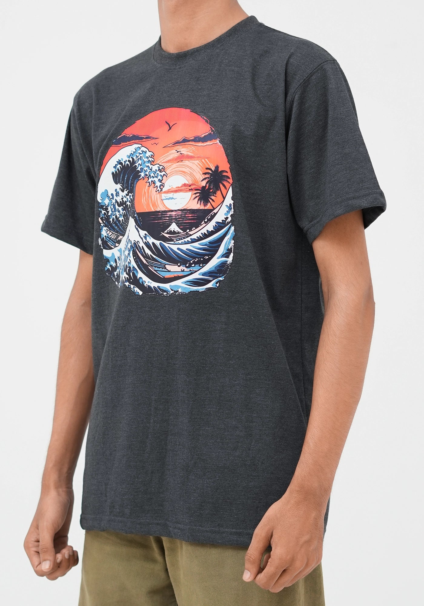 Cotton Round Neck T-Shirt