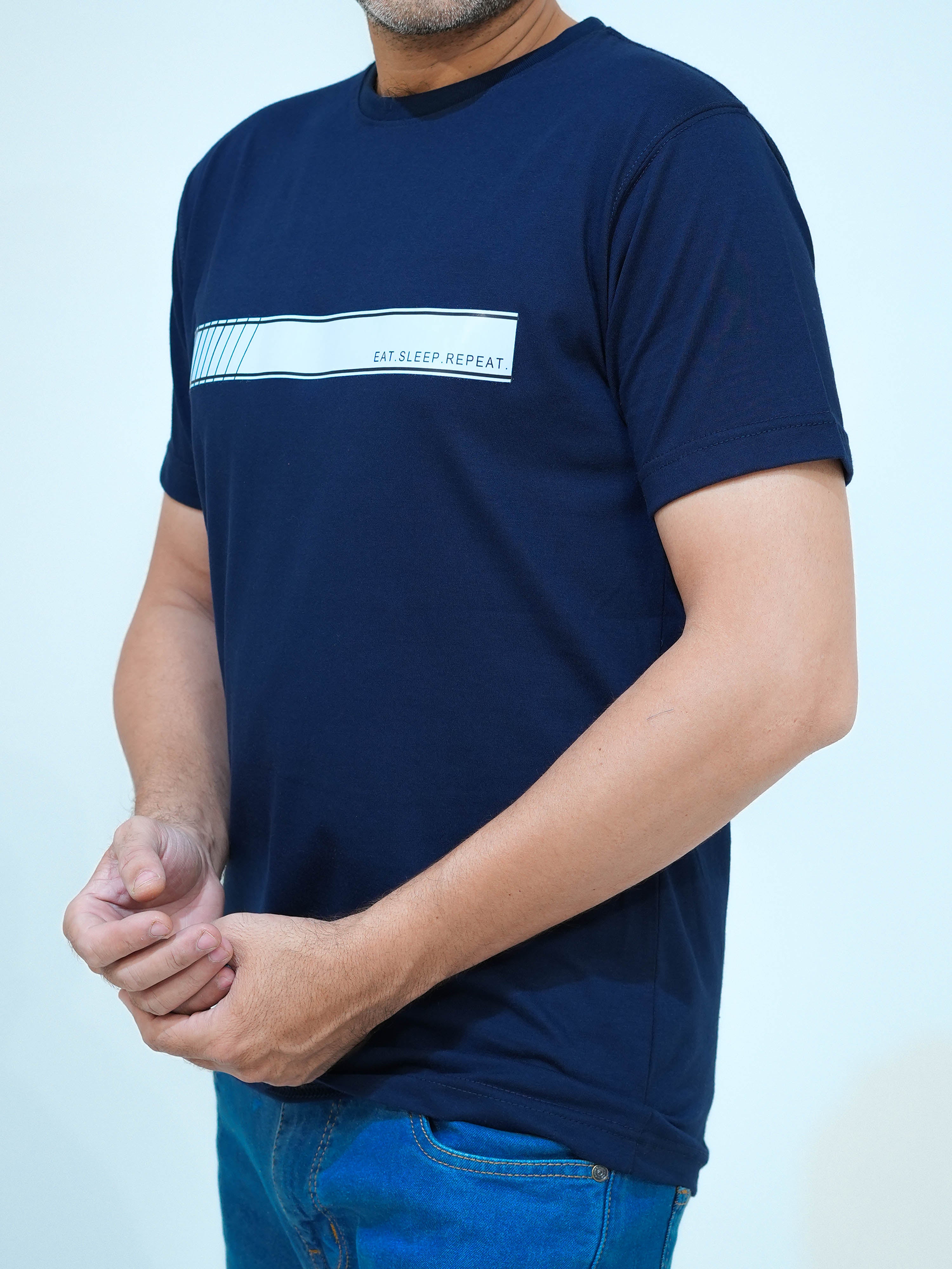100% Cotton Round Neck T-Shirt