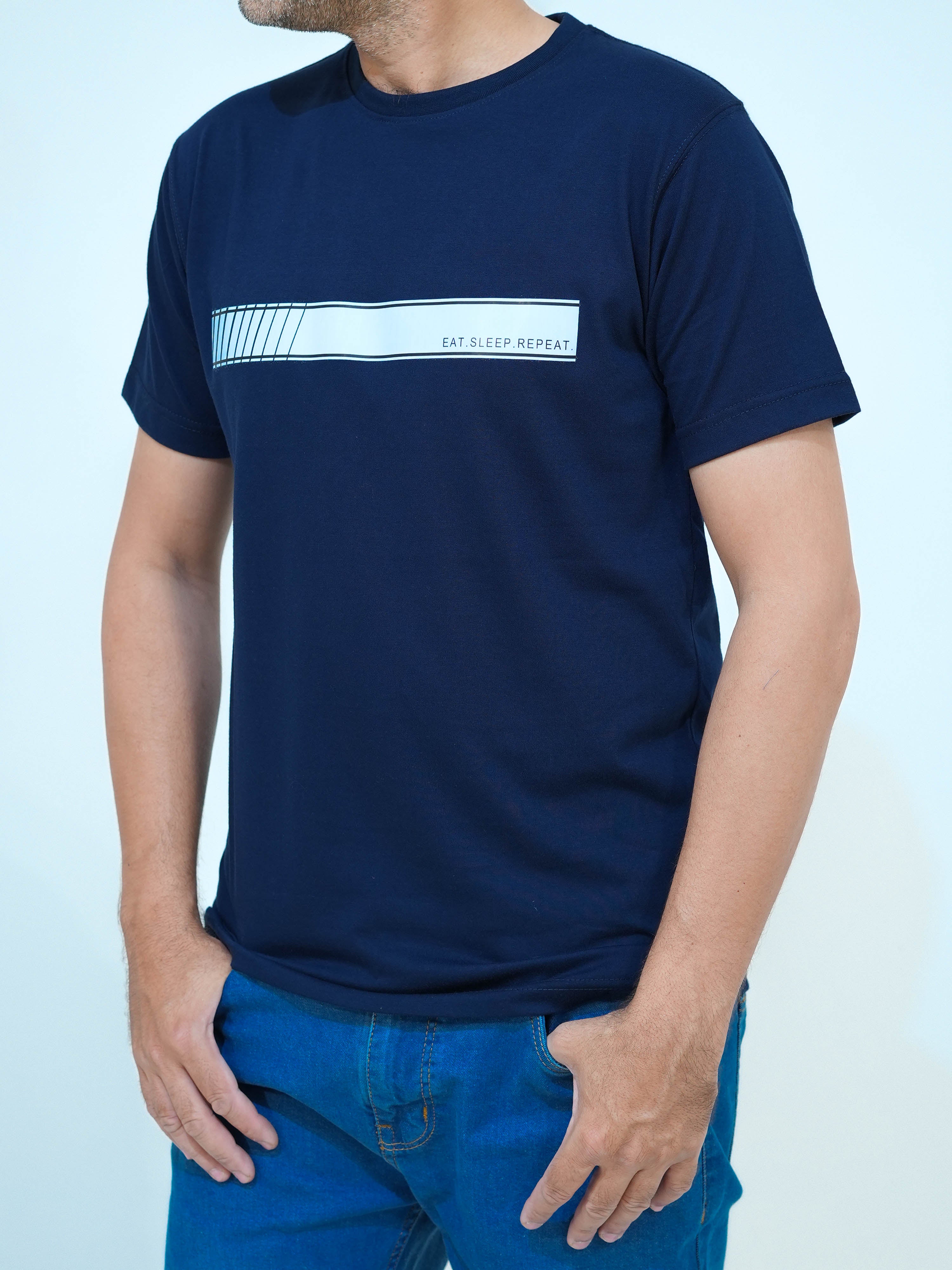 100% Cotton Round Neck T-Shirt
