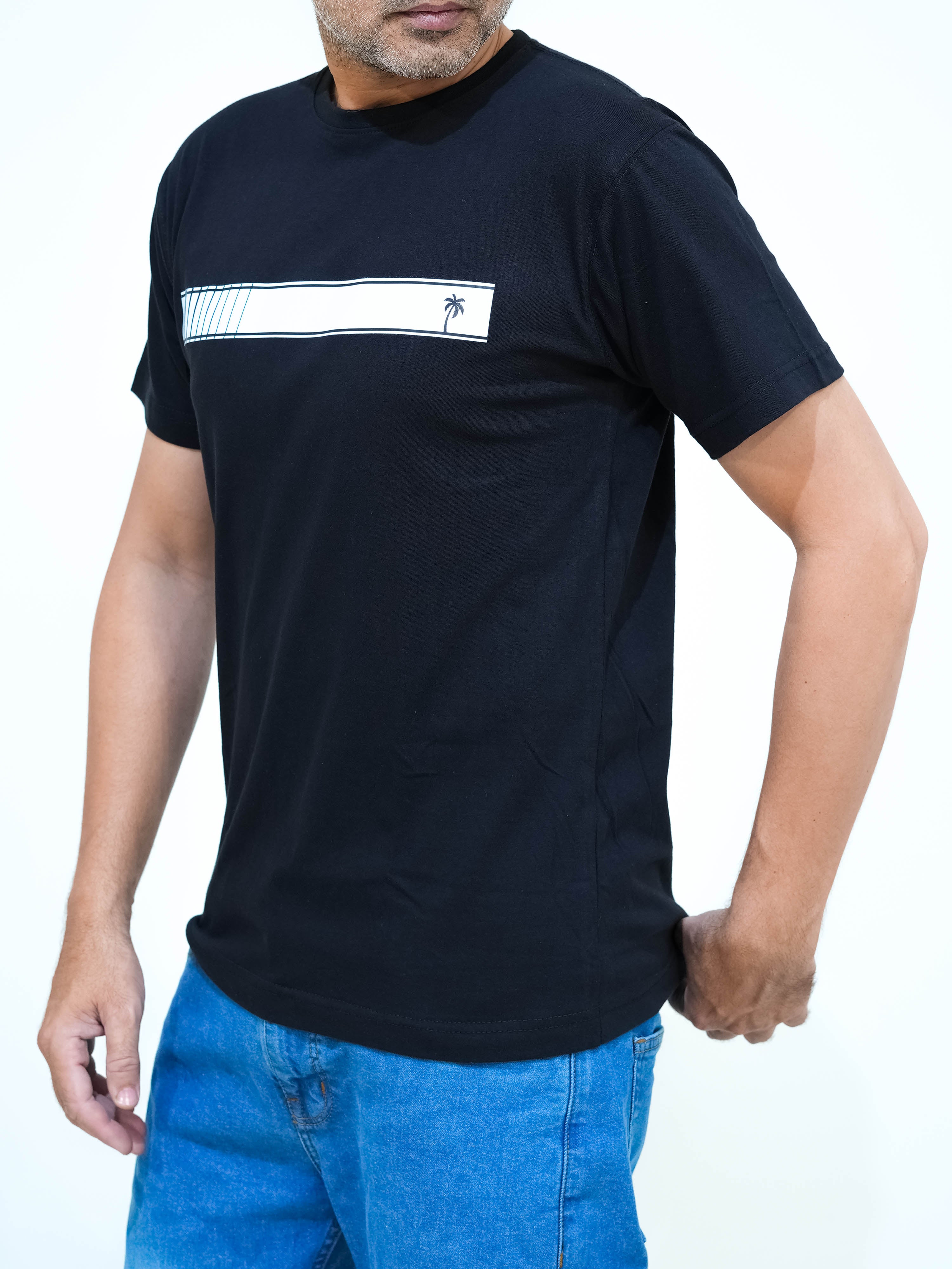 100% Cotton Round Neck T-Shirt
