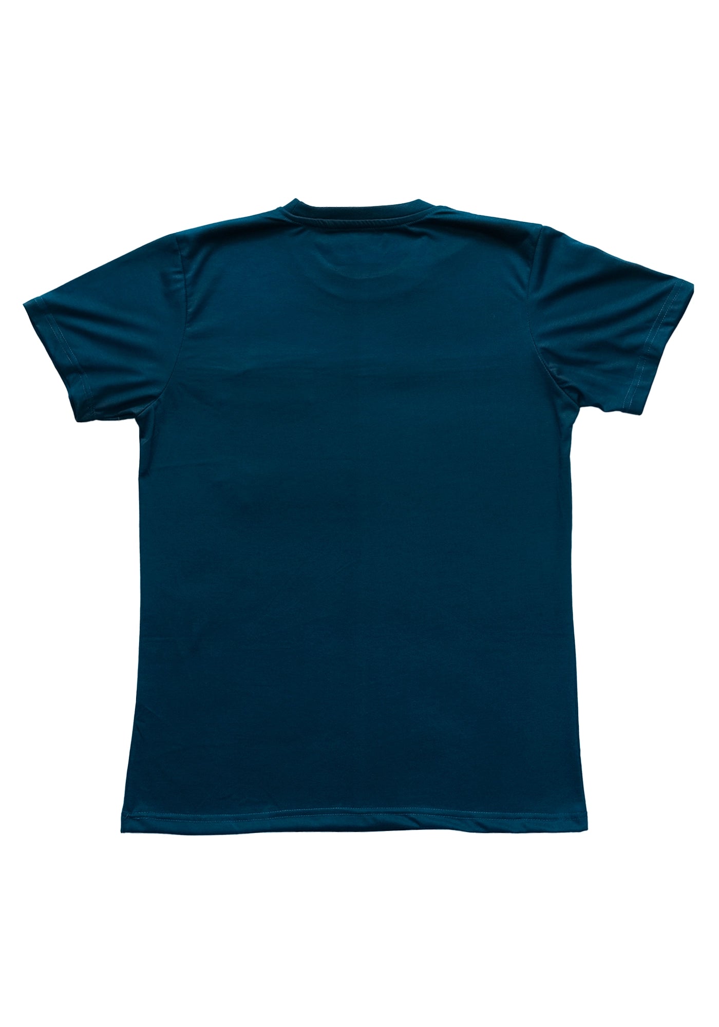 Cotton Blue Round Neck T-Shirt