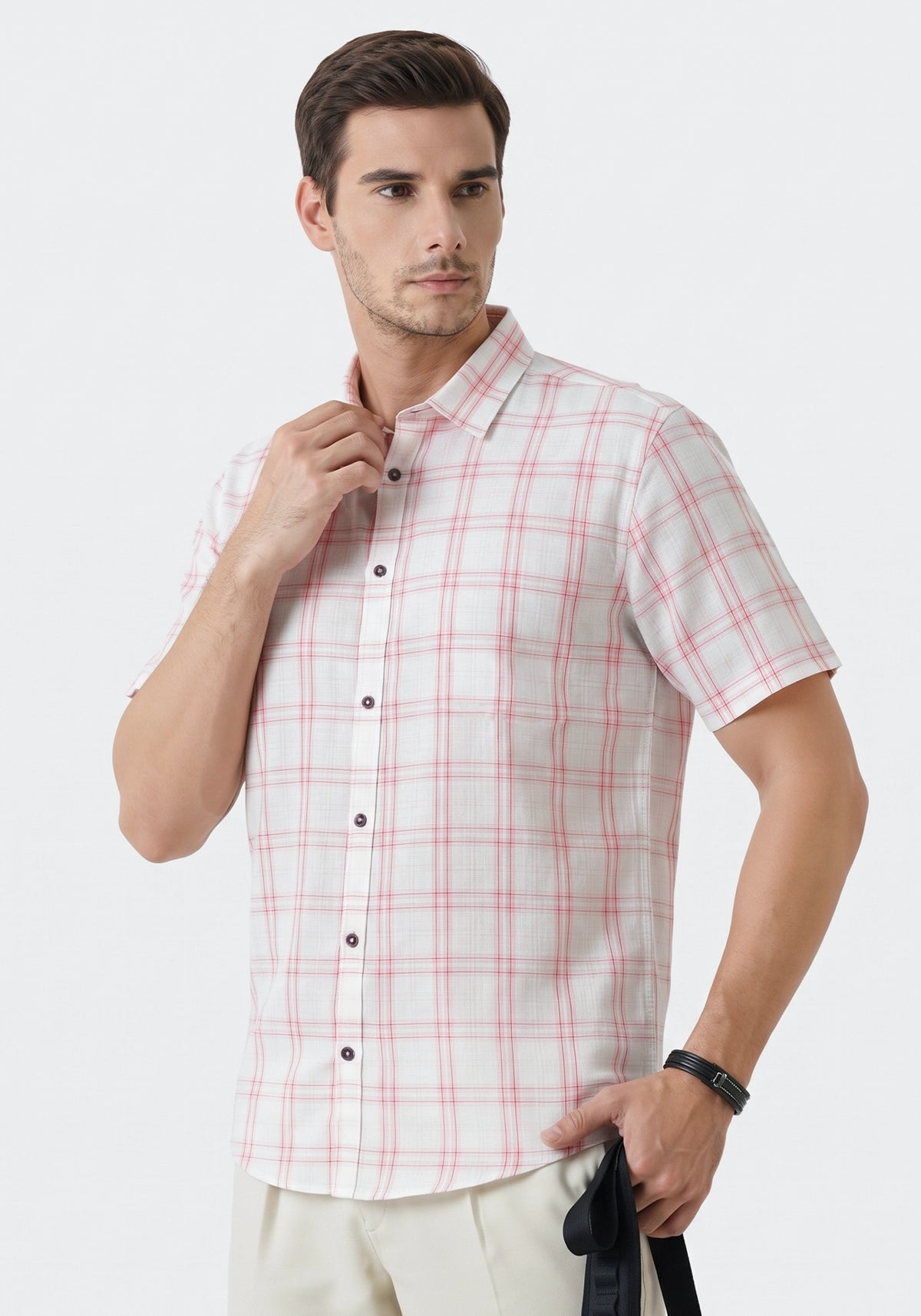 CVC Half Sleeves Casual Shirt