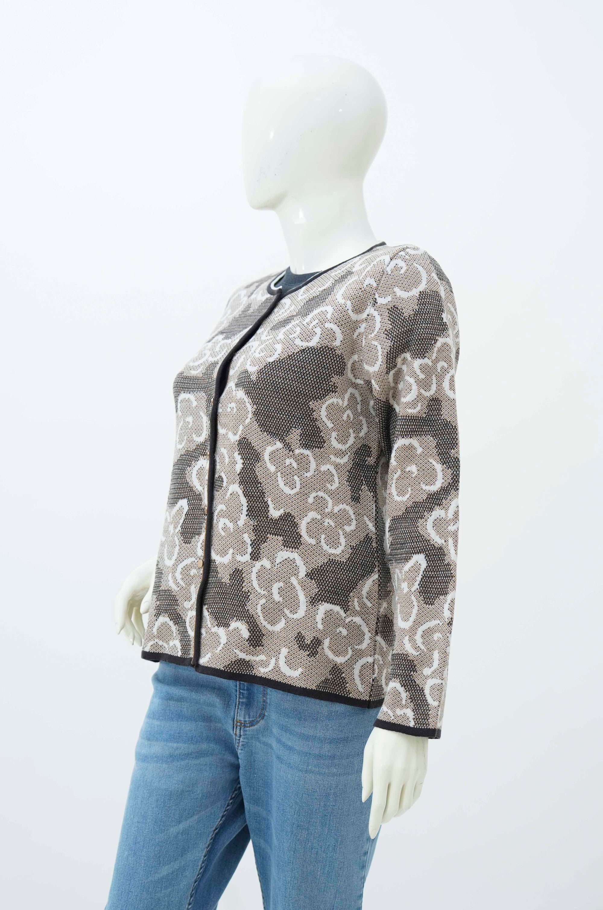 Acrylic Wool Cardigan