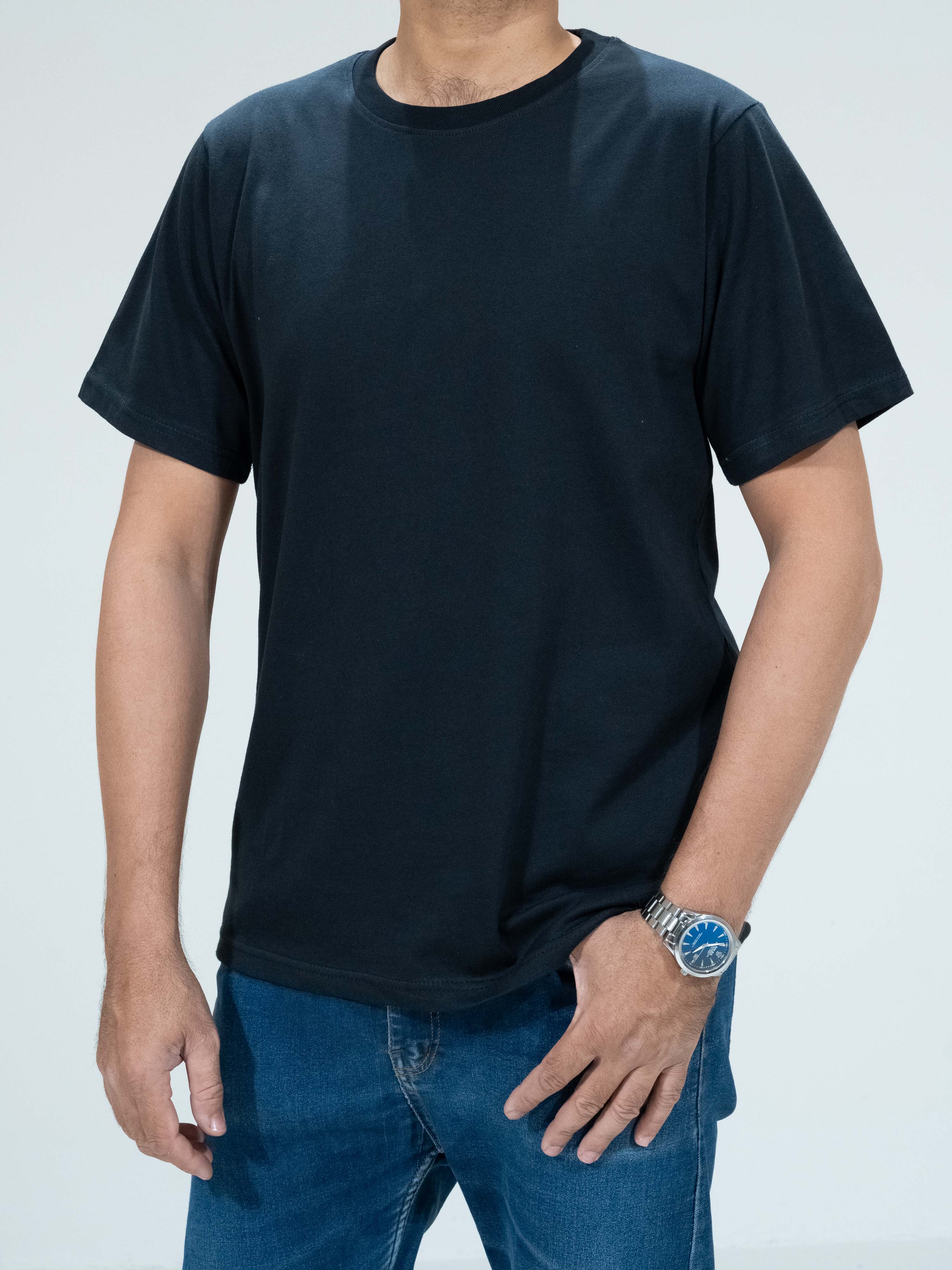 100% Cotton Round Neck T-Shirt