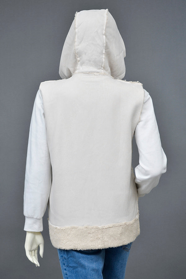 Acrylic Wool Long Coat