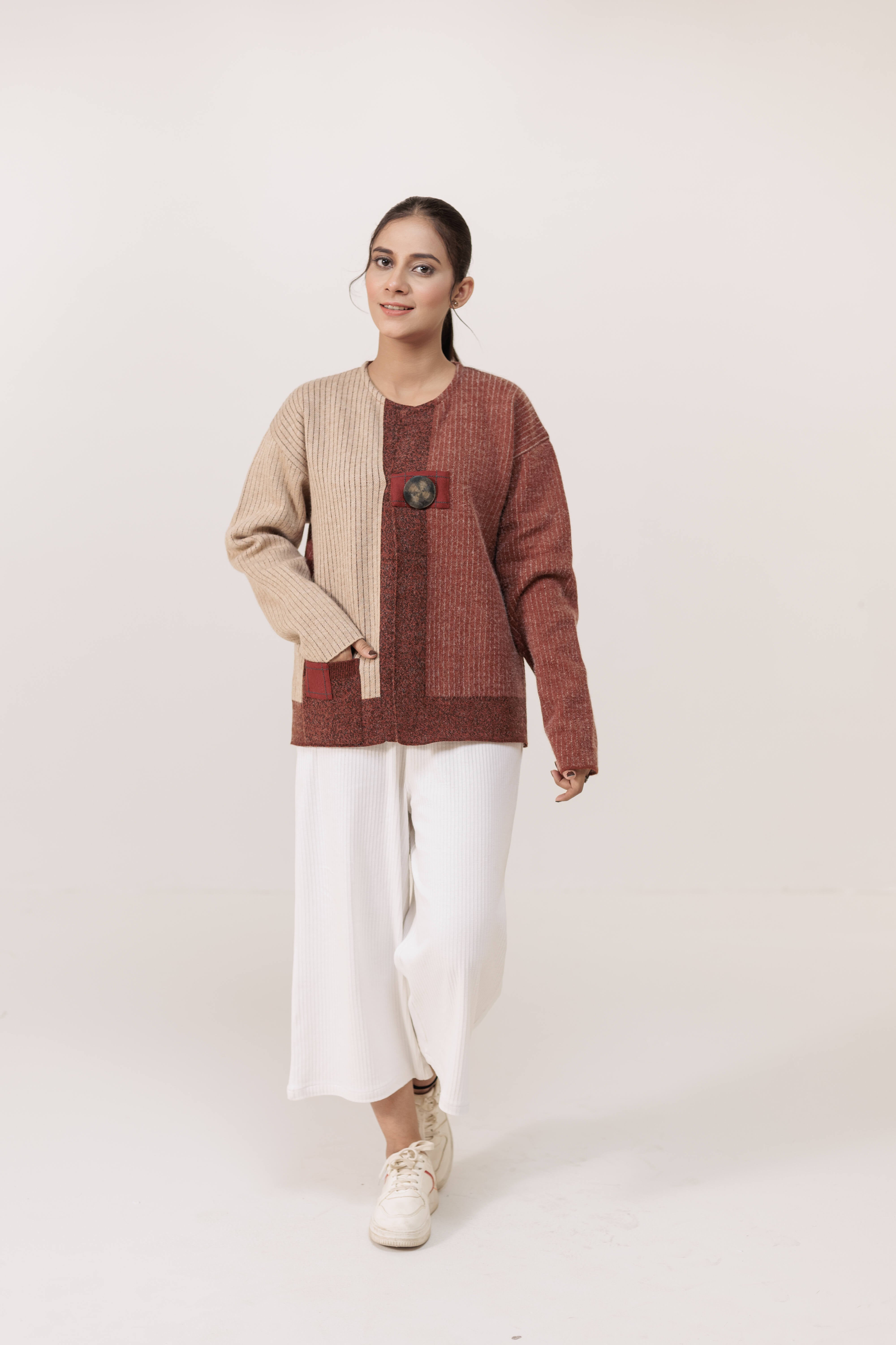 Soft Acrylic Wool Cardigan