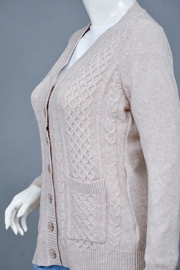 Acrylic Wool Cardigan