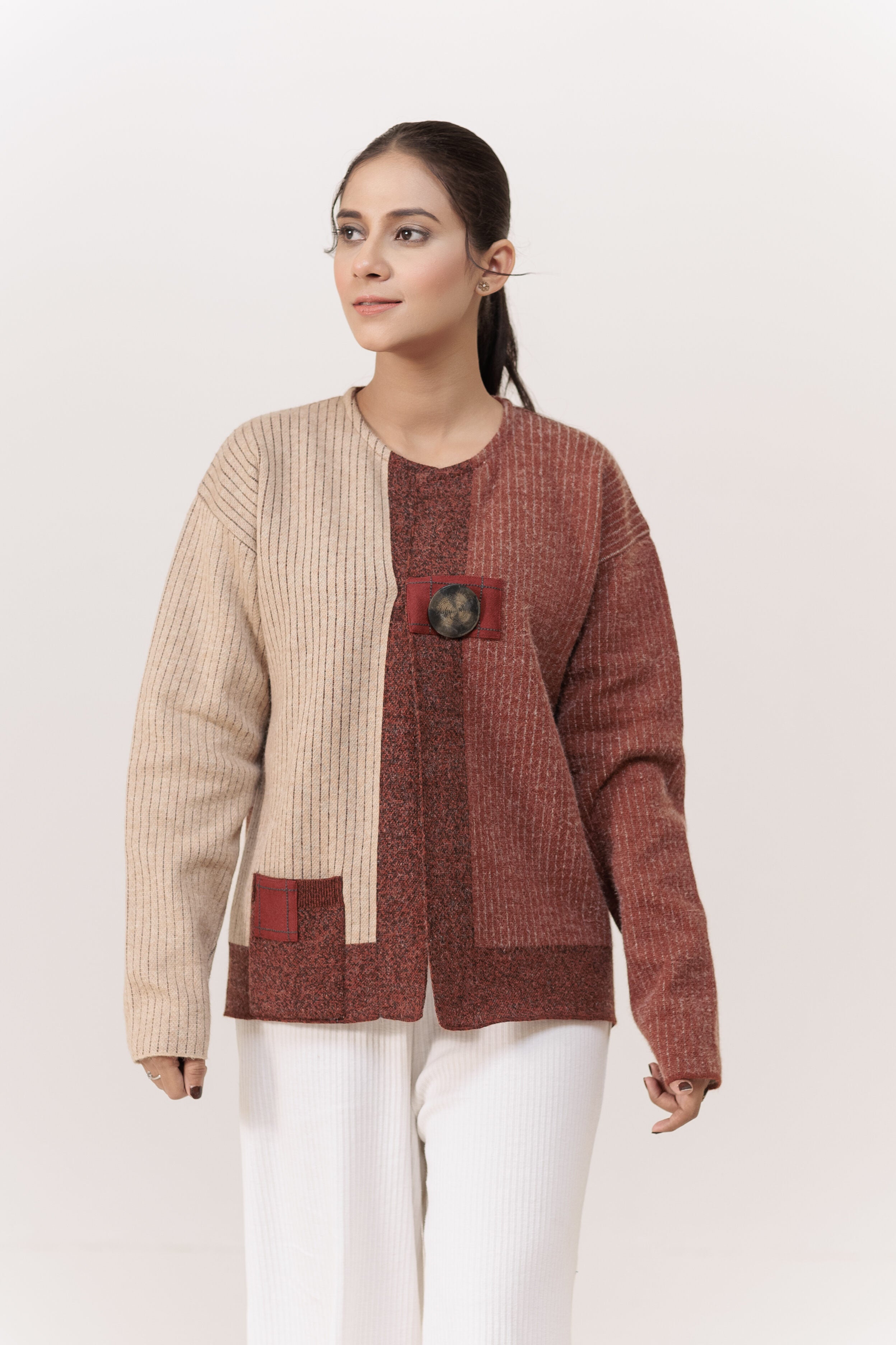 Soft Acrylic Wool Cardigan
