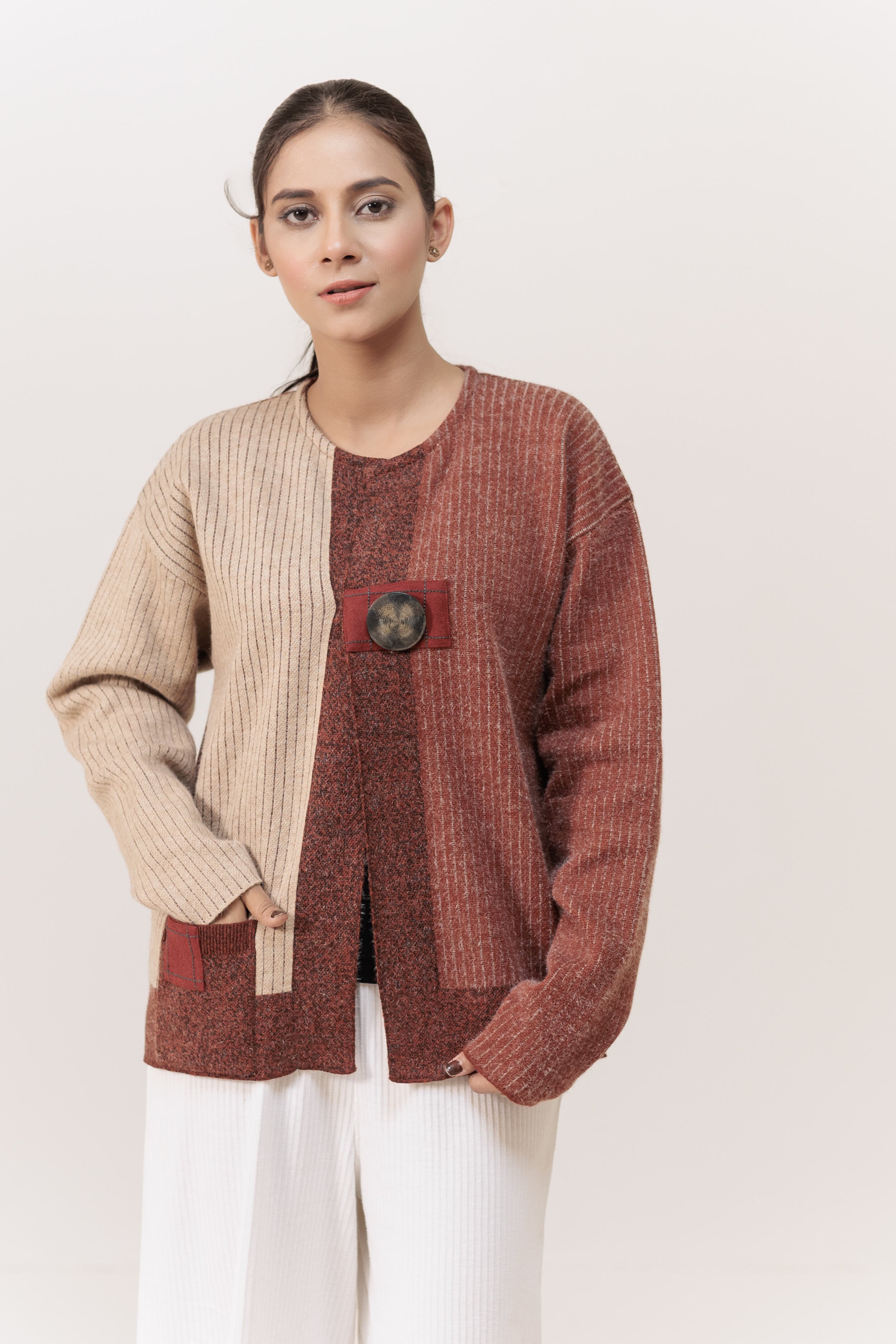 Soft Acrylic Wool Cardigan