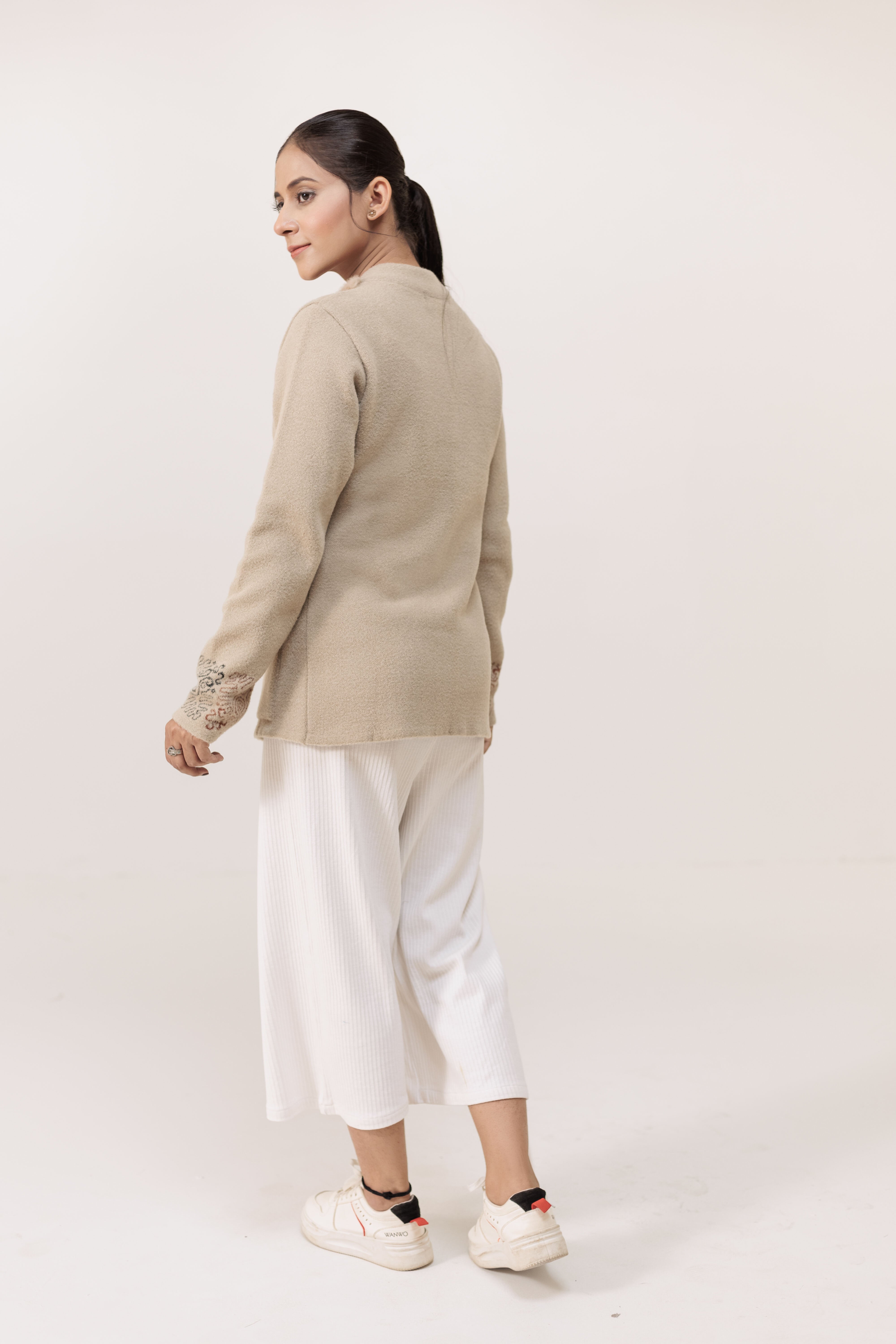 Soft Acrylic Wool Cardigan