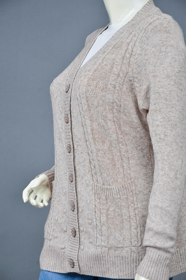 Acrylic Wool Cardigan