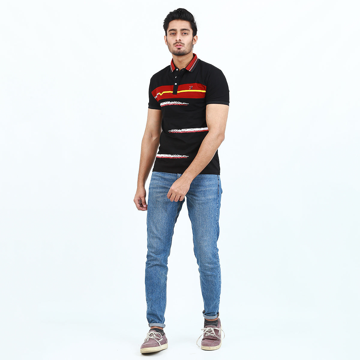 Cotton Polo T-Shirt