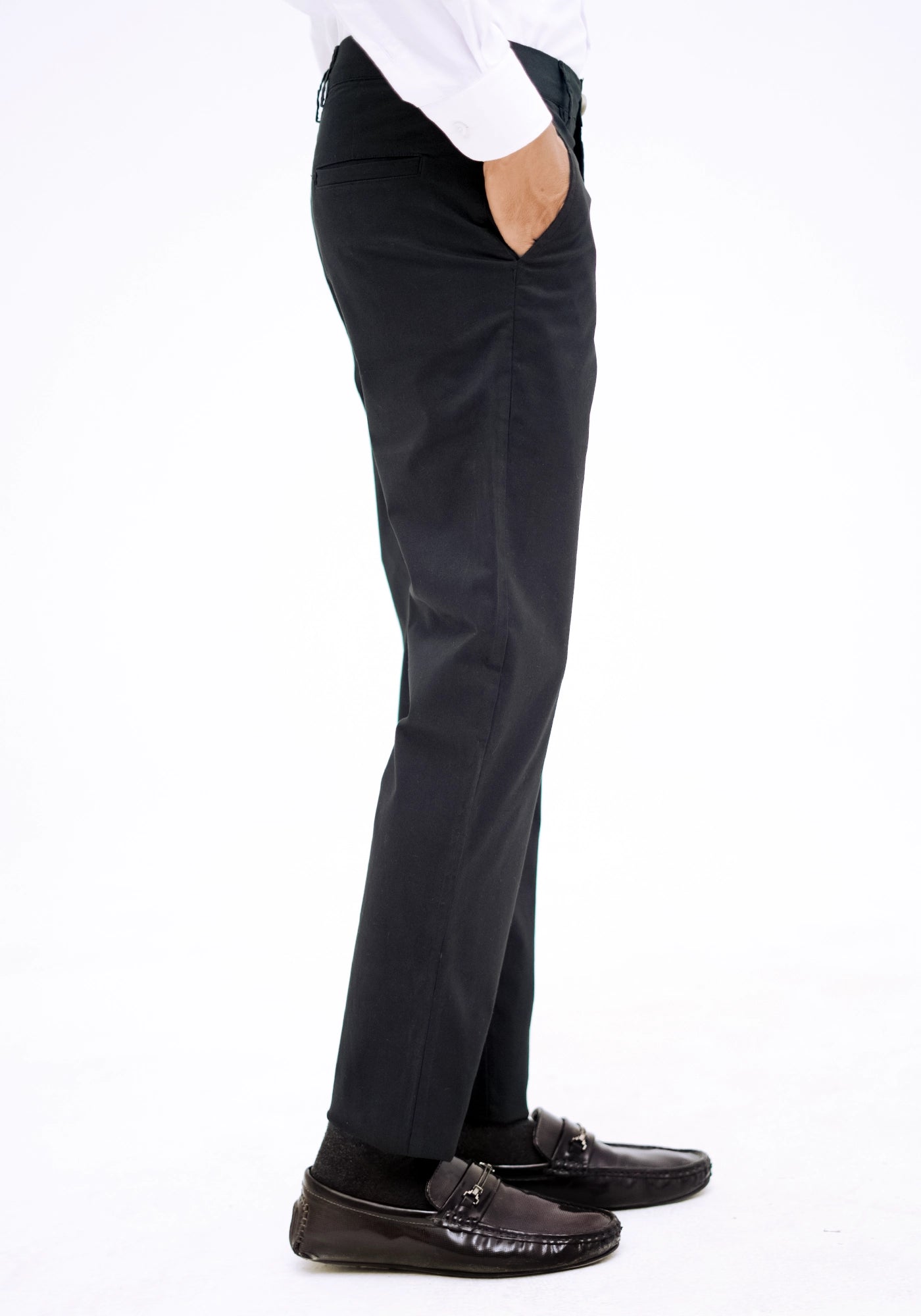 Fine Twill Fabric Khaki Pants