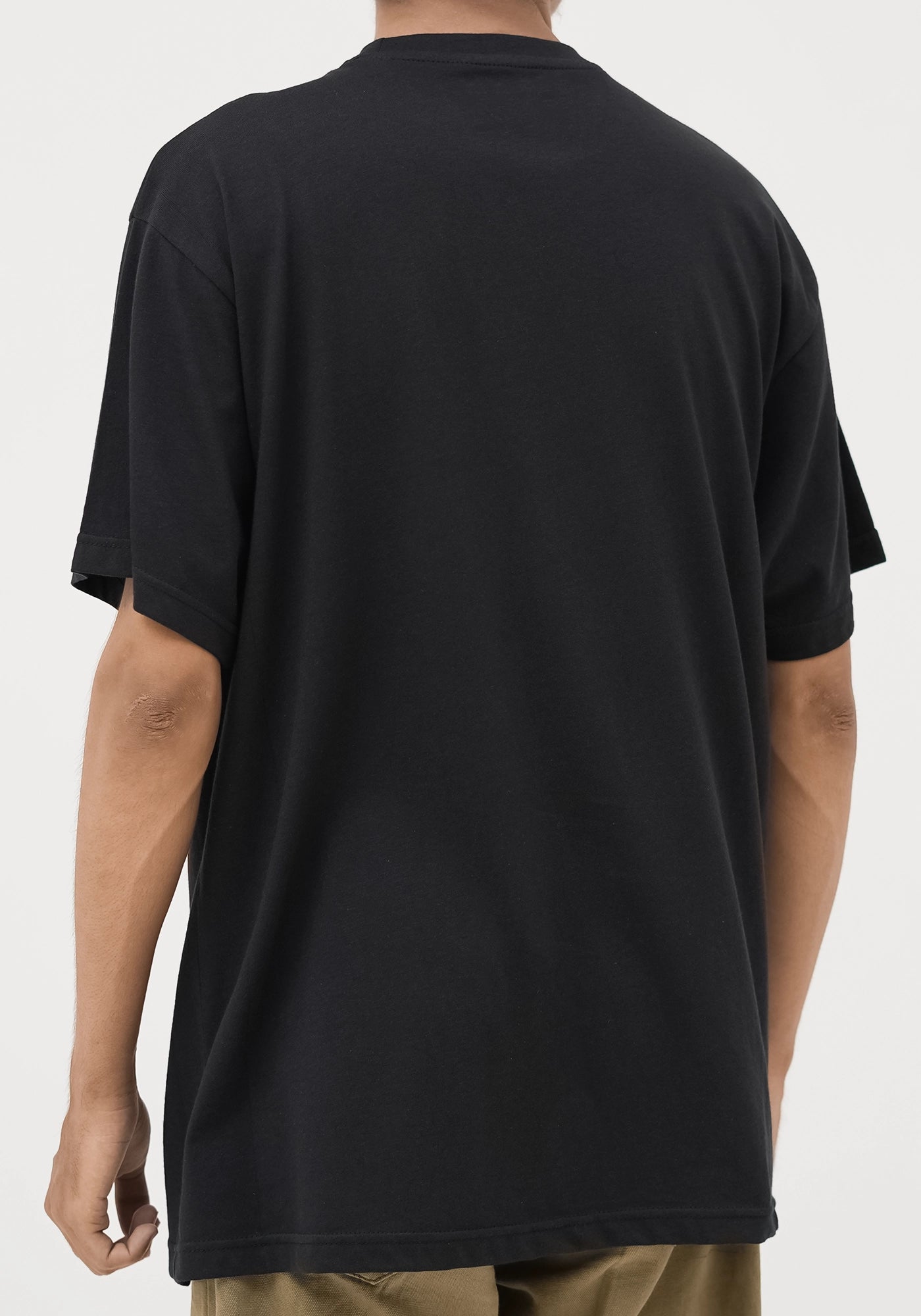 Cotton Plain Round Neck
