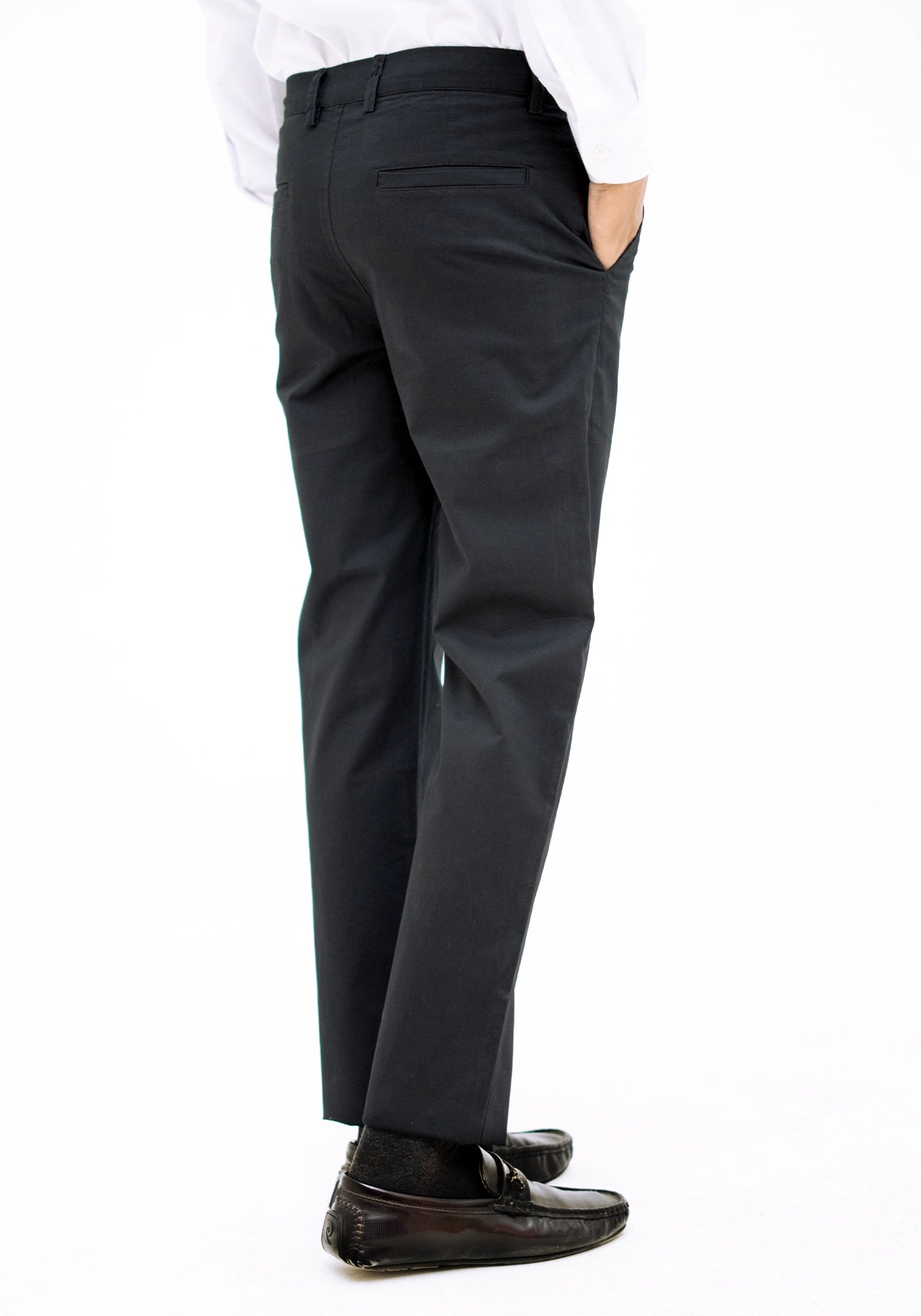 Fine Twill Fabric Khaki Pants