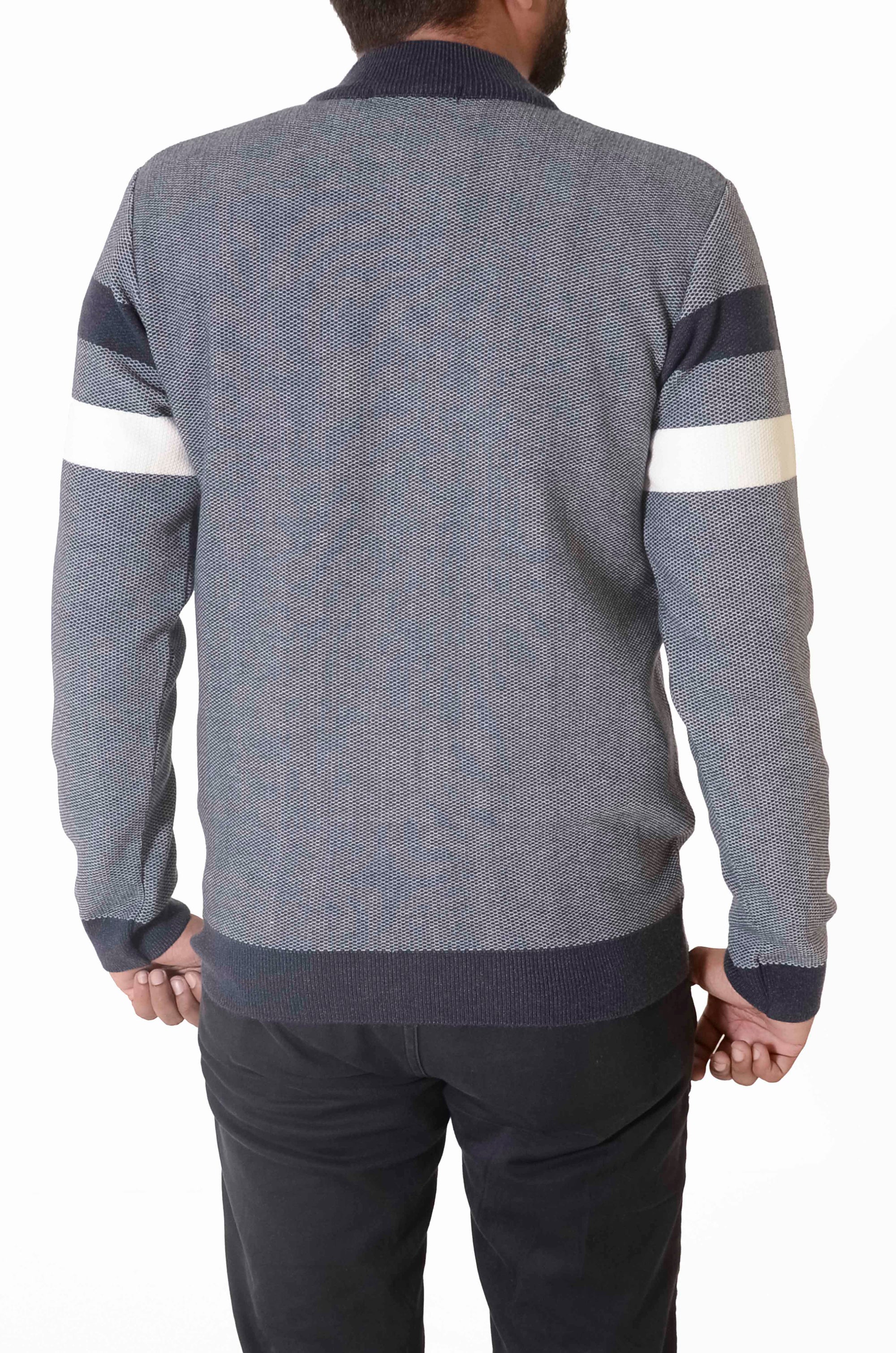 Soft Acrylic Wool Zipper Sweater