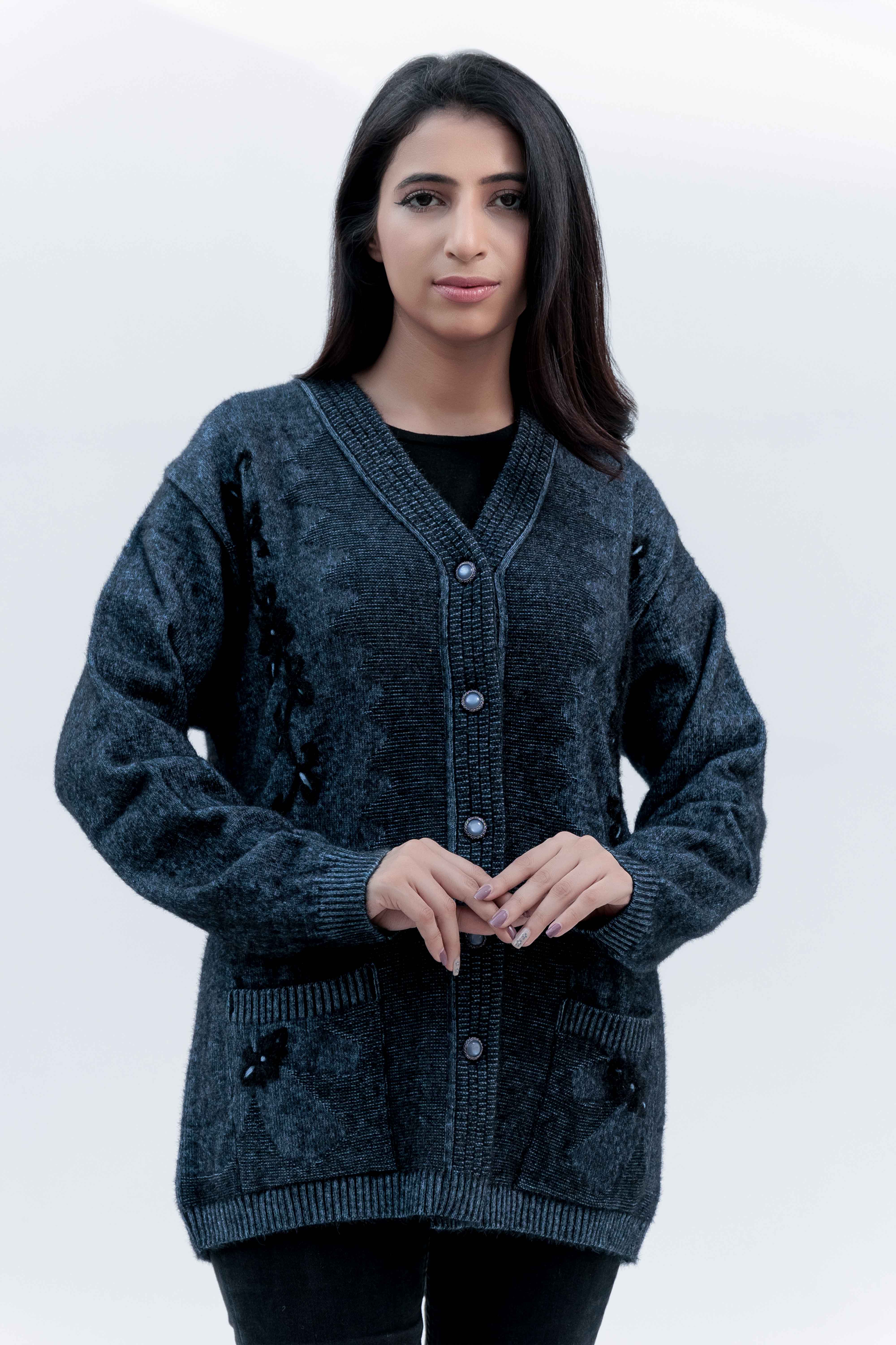 Soft Acrylic Wool Cardigan