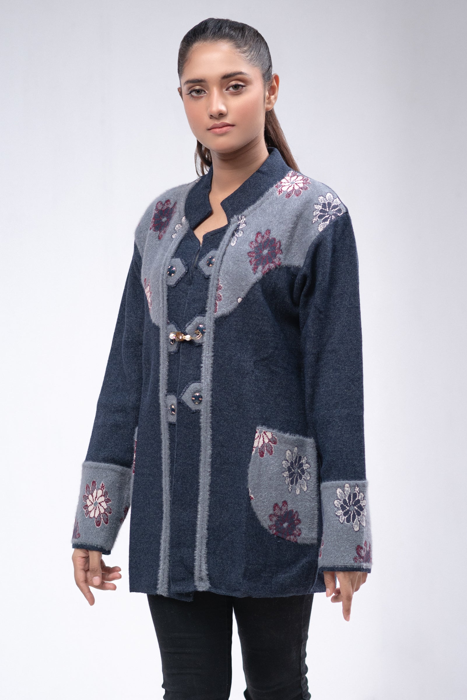 Soft Acrylic Wool Coat