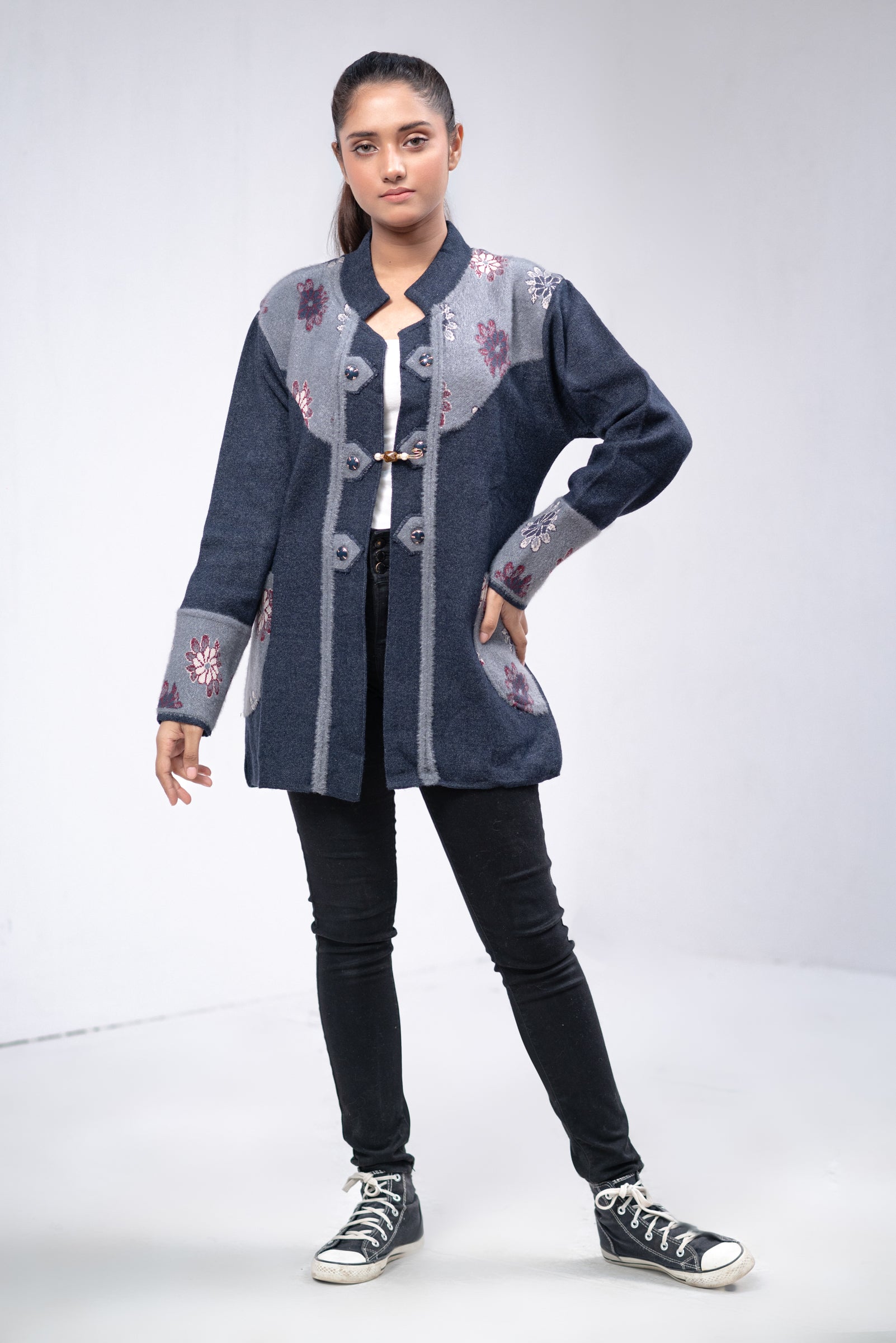 Soft Acrylic Wool Coat