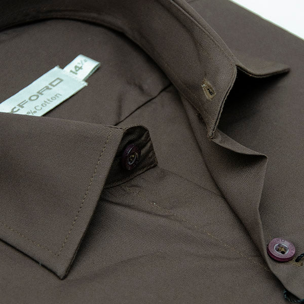 Cotton Plain Formal Shirt